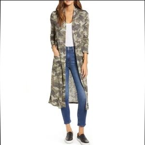 Bobeau long cardigan